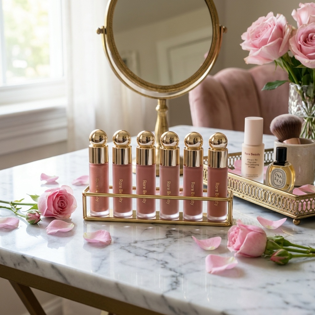 Rare Beauty 6-Pcs Velvet Liquid Lipstick Set - صورة 1