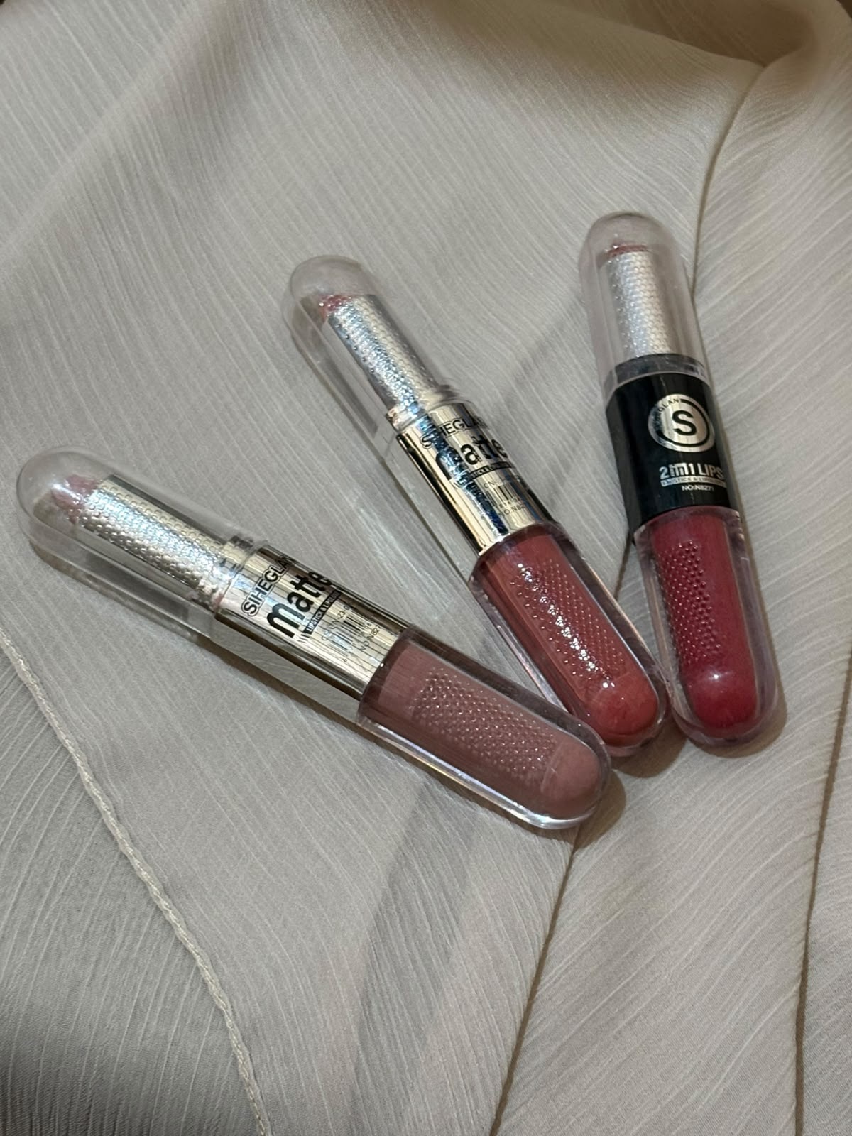 SHEGLAM 2 in 1 Double Head Matte Lipstick & Lip Gloss - صورة 1
